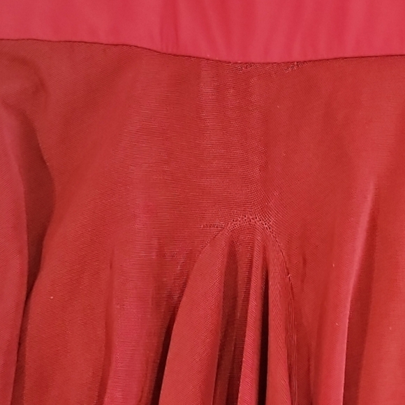 NWT $380 DEME BY GABRIELLA Dahlia Gown In Maroon XS